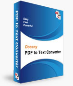 Docany PDF to Text Converter boxshot
